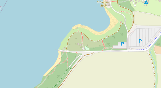 FitnessStudio auf Satellitenbild