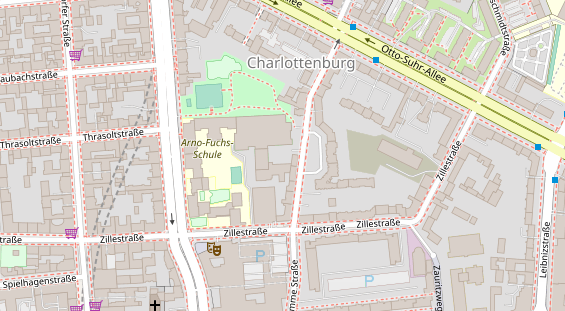 FitnessStudio auf Satellitenbild