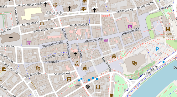 Trainings-Location auf Karte