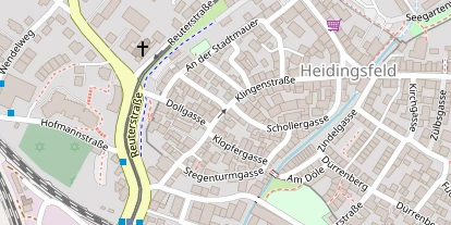 FitnessStudio auf Satellitenbild