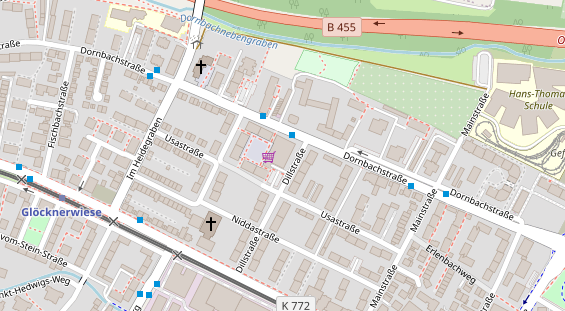 Trainings-Location auf Karte