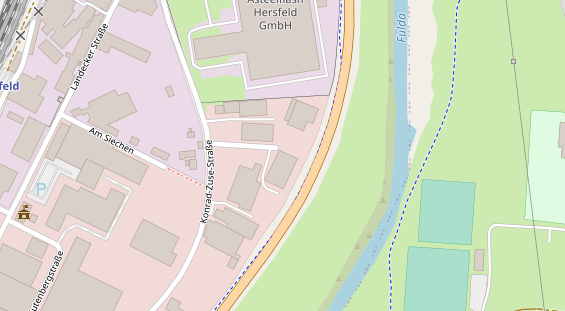 FitnessStudio auf Satellitenbild