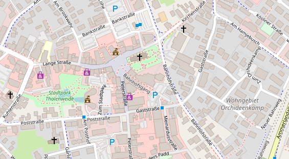 Trainings-Location auf Karte