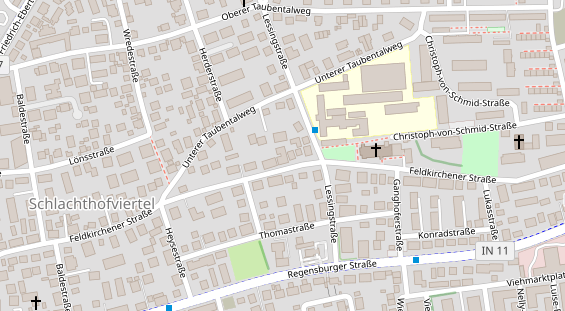 FitnessStudio auf Satellitenbild