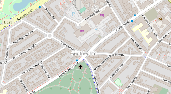 FitnessStudio auf Satellitenbild