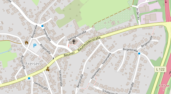 Trainings-Location auf Karte