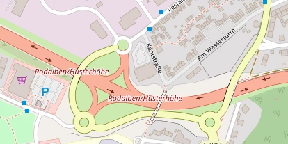 FitnessStudio auf Satellitenbild