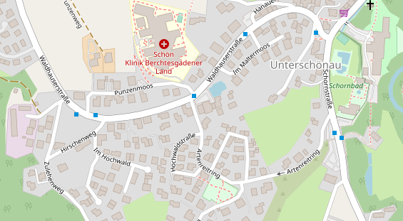 FitnessStudio auf Satellitenbild