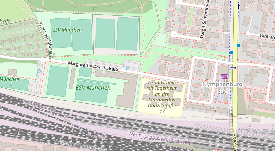 FitnessStudio auf Satellitenbild