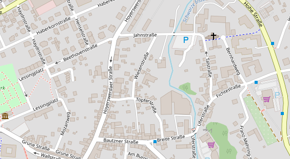 FitnessStudio auf Satellitenbild