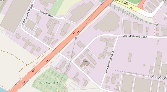 FitnessStudio auf Satellitenbild