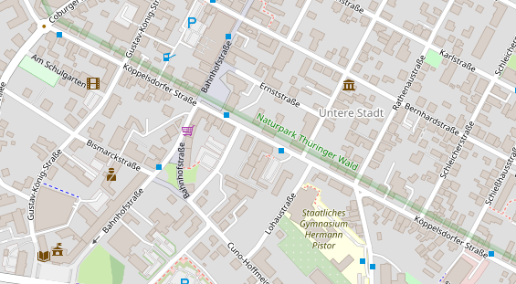 Trainings-Location auf Karte