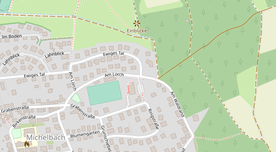 FitnessStudio auf Satellitenbild