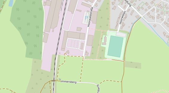 FitnessStudio auf Satellitenbild