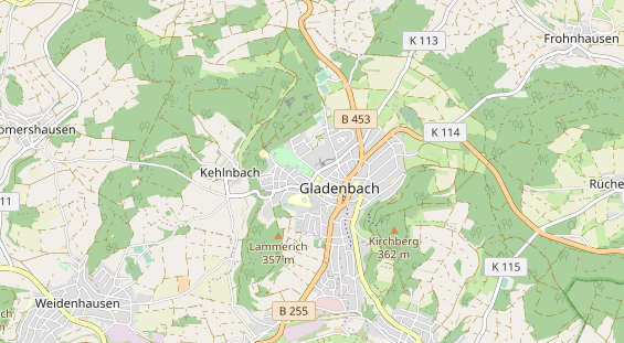 FitnessStudio auf Karte