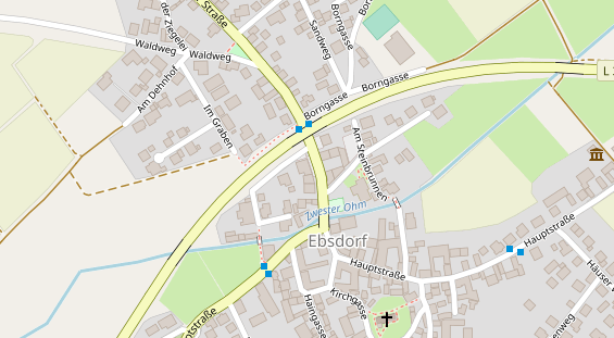 FitnessStudio auf Satellitenbild