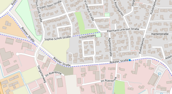 FitnessStudio auf Satellitenbild