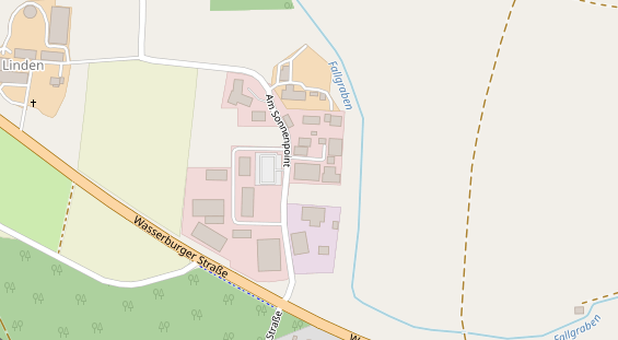FitnessStudio auf Satellitenbild