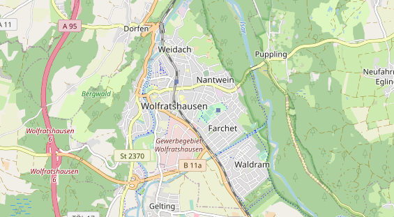 FitnessStudio auf Karte