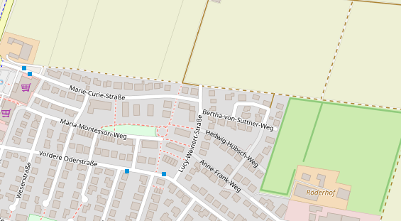 FitnessStudio auf Satellitenbild