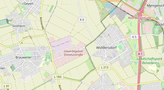 FitnessStudio auf Karte