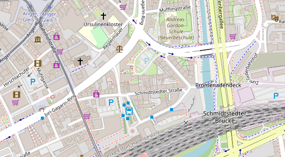 Trainings-Location auf Karte