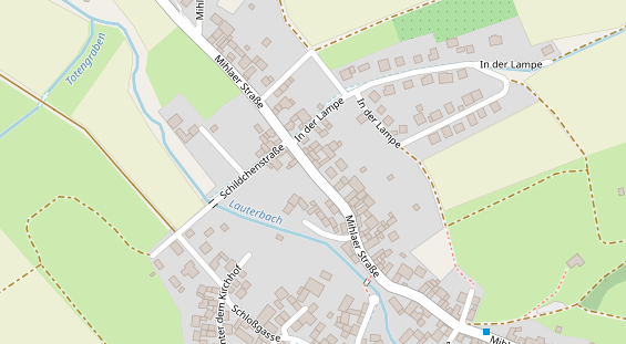 FitnessStudio auf Satellitenbild