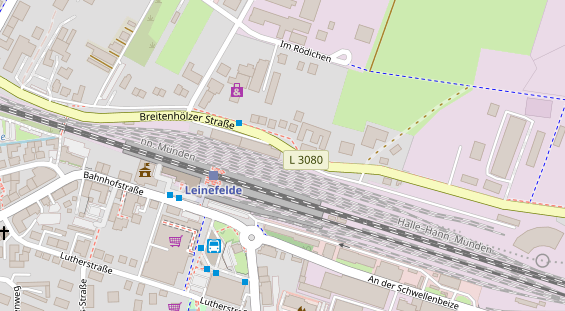 FitnessStudio auf Satellitenbild