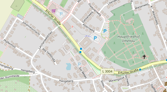 FitnessStudio auf Satellitenbild