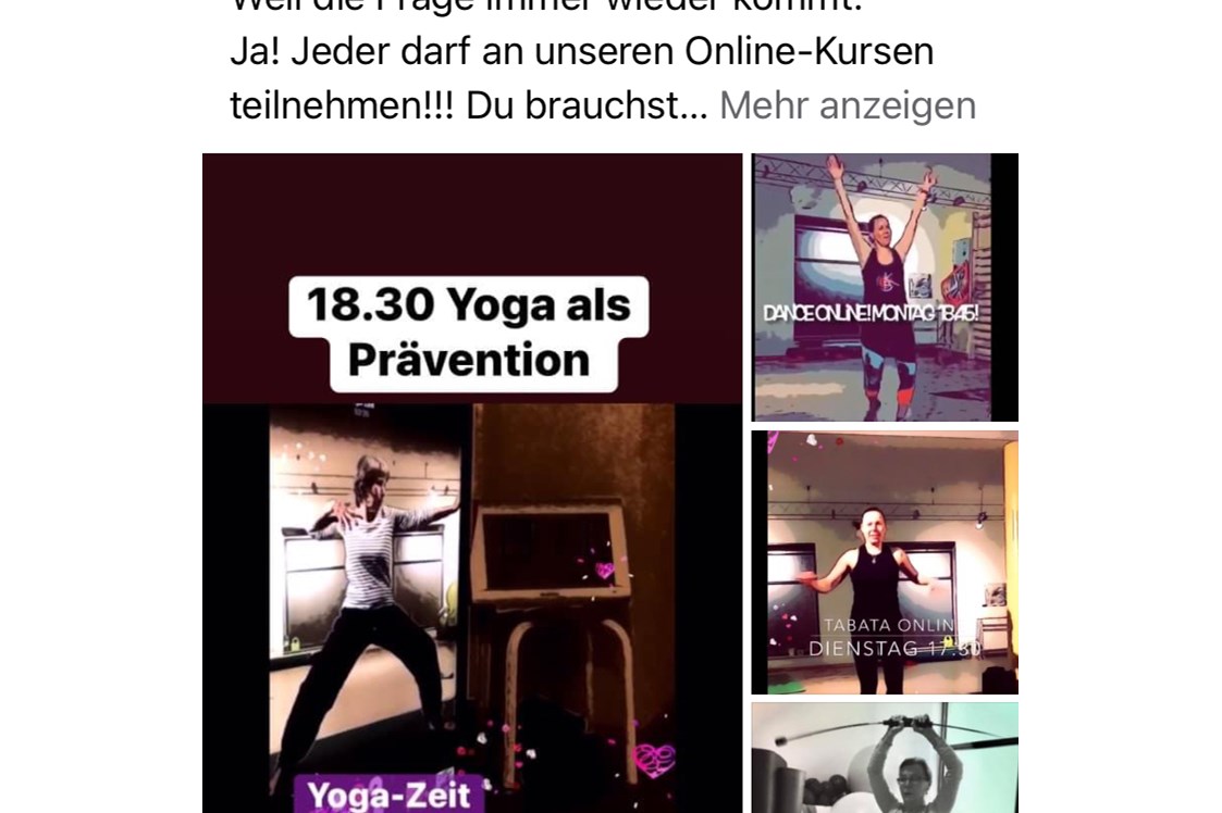 FitnessStudio: Und online!!! - Fit in Form Frauenfigurstudio Ulrike Grey